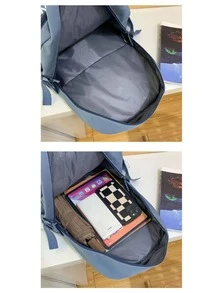 Women Functional Backpacks - 淺藍色 - 查看 8