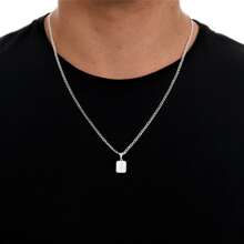 Men's Pendant Necklaces - 字母M - 查看 2