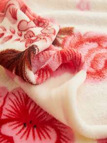 1pc Printed Thin Quilted Blanket For All Seasons, Made Of Gold Mink, Perfect For Summer Nap And Bedroom Home Decor