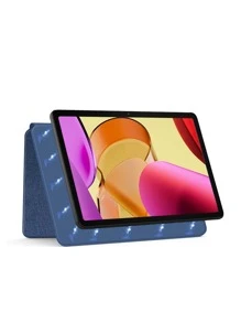 Magnetic Protective Case For 2023 Fire Max 11 Tablet, Supports Horizontal & Vertical Stand,Sleep/ Wake Feature, Leather Case - Blue - View 7
