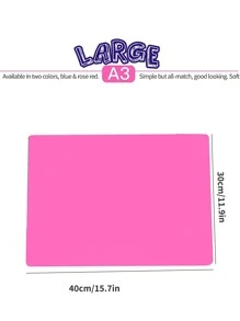 1 pieza 40*30cm grande de silicona Alfombra para artesanía , Bisutería moldes , antiadherente artesanía Alfombra para resina epoxica , pintura , arcilla