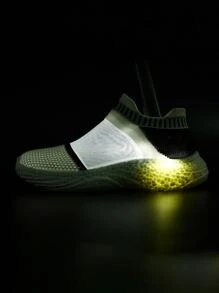 Women's Ice Silk Breathable Shoes, Men's Low-heels Lightweight Knitted Sport Casual Shoes, Fashionable And Versatile Ice Silk Running Shoes