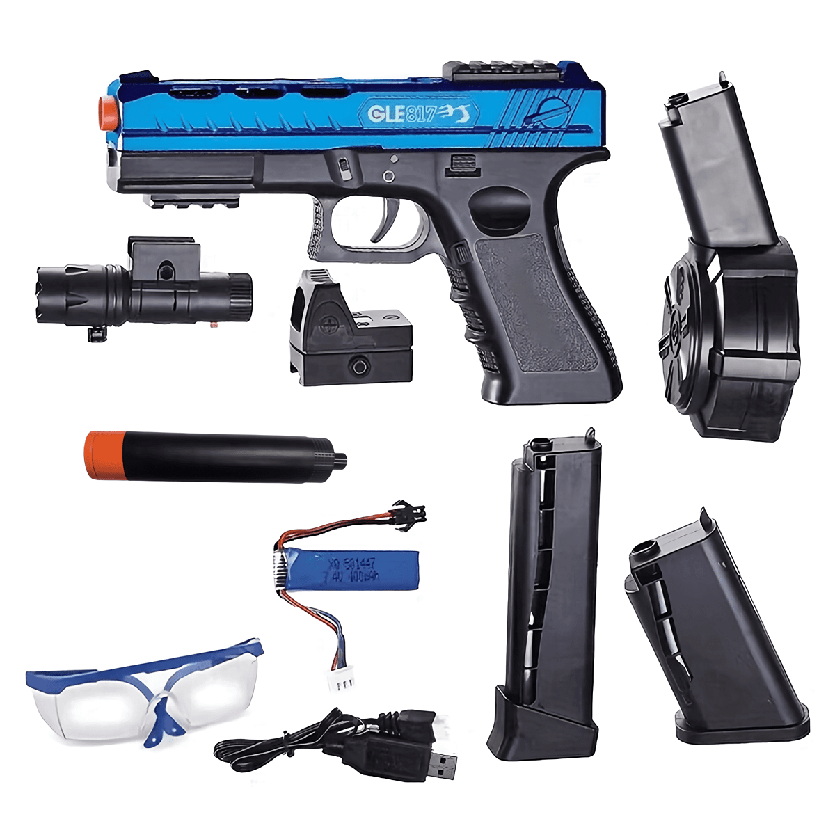 Gel Blaster JMX2 Gelly Ball Buster Splatter Pistol, High Orbeez Gun