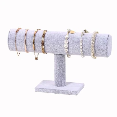 1 Stück einfarbiger Armband-Ständer, einfacher hölzerner Armband-Halter, für Zuhause, Geschenk zum Valentinstag, Sonne, Reise, coole
