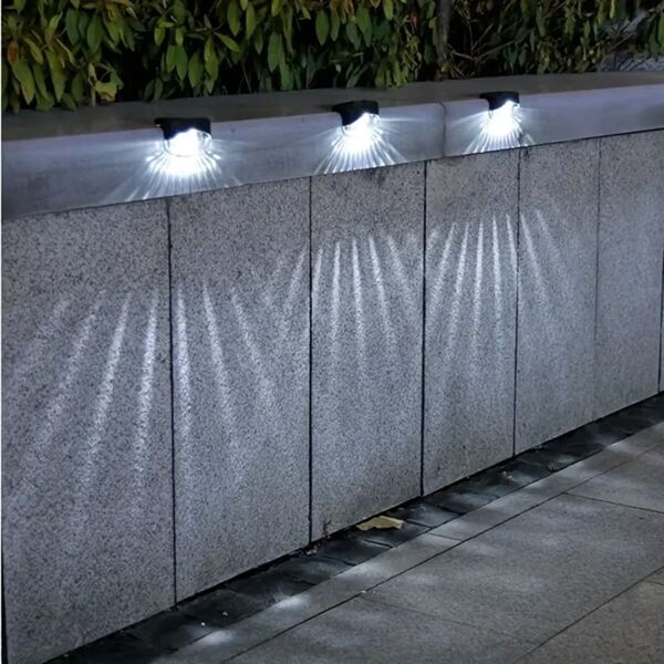 4PCS Solar Cellular Deck Lights, Solar Step Outdoor waterproof Lights