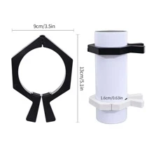 2 件熱昇華空白,適合 Diy 定制 - 捏緊完美的玻璃杯夾,實現安全熱昇華轉印 - 20 盎司熱昇華玻璃杯,帶玻璃杯夾緊工具 - 熱昇華馬克杯的理想選擇 - 黑與白 - 查看 5