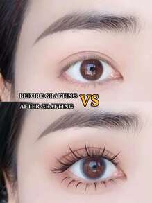 yelix 3 排 A 形漫画睫毛 120 簇 A M 形预制扇形睫毛用于睫毛延长装饰 0.07 毫米厚度 C 卷曲睫毛簇、睫毛簇、单根睫毛、睫毛、假睫毛