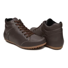 Women Fashion Boots - 咖啡棕 - 查看 3