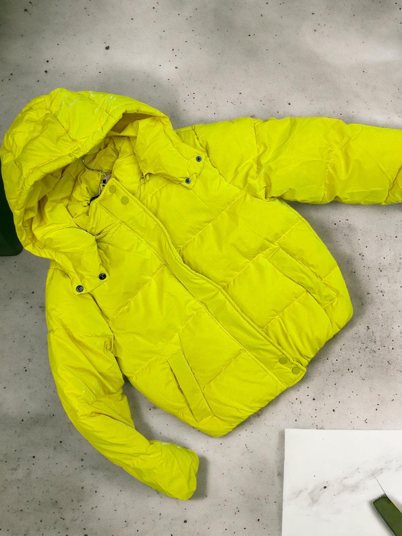 CHAMARRA ACOLCHADA - Amarillo - Ver 1
