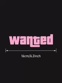 1張汽車貼紙 - 粉色 - 查看 3