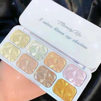 8色閃粉星空高光眼影