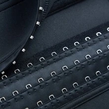 束腰運動腰帶，腰部收緊帶，肚子包裹，帶式塑身內衣，含9根鋼骨雙層壓縮，適用於運動