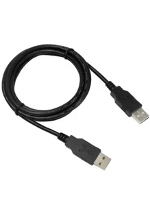 Cabo Usb Macho X Macho nas Duas Pontas - Preto - Visão 2