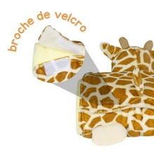 Sábana Frazada Cobija para Bebés Con Animalito De Peluche Sabana 4 Piezas Recién Nacido Frazada de Fieltro - Unitalla - Ver 3
