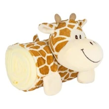 Sábana Frazada Cobija para Bebés Con Animalito De Peluche Sabana 4 Piezas Recién Nacido Frazada de Fieltro - Unitalla - Ver 9