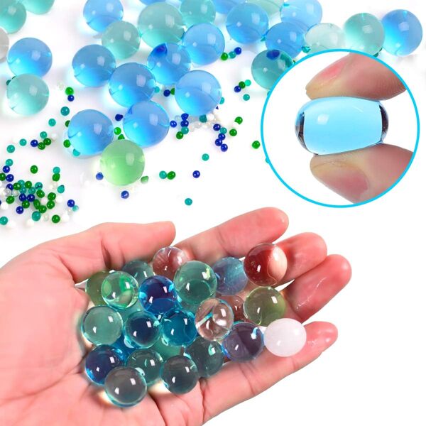 30, 000 Ocean water gel beads, Vase Filler Beads Crystal Water Growing