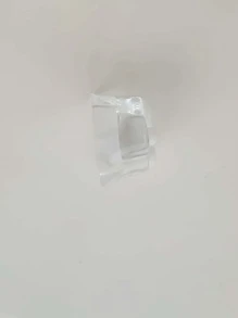 1pc White Translucent Cat Paw Design Abs Resin Keycap Compatible With Cross-axis Mechanical Keyboard Accessory