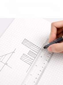 12 支/套超細金融中性筆,帶黑色墨水和筆芯,適合學校、辦公室和考試使用文具 - 黑色 - 查看 7