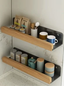 1入組浴室檯面收納帶引流適用於化妝品