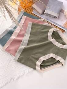 Calzón De Algodón Ajustable para Mujer - Verde - Ver 2