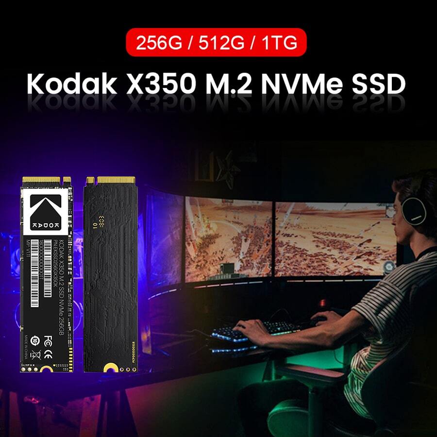 Kodak KODAK SSD M2 NVME SSD 1 TB 512 GB 256 GB 128 GB M,2 2280 PCIe ...