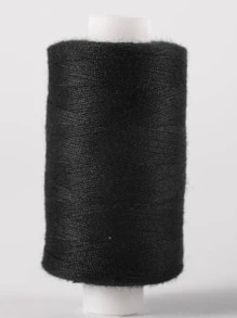 40/2 Black 500 Yard Multi-Purpose Sewing Thread, Household Use