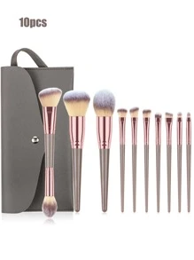 一套专业化妆刷套装，包含粉底刷、睫毛刷、眉刷、眼影刷等，是化妆工具的理想之选。套装包含粉底刷、眼影刷等多种化妆工具，是打造精致妆容的完美之选。套装包含化妆刷、化妆套装、化妆礼盒等多种选择。 - 棕色 - 查看 7