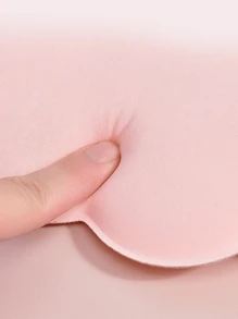 1pc-Beige Three-Dimensional Cloud Sleep Eye Mask Shade Sleep Eye Mask Simulation Silk Ice Feel Comfortable, Relax Fatigue, Lunch Break, Sleep