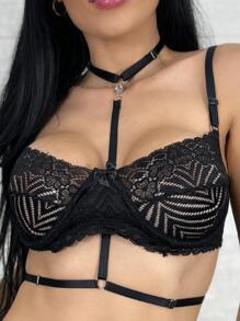 Women Sexy Lingerie - 黑色 - 查看 6