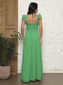 Women Dresses - 綠色 - 查看 2