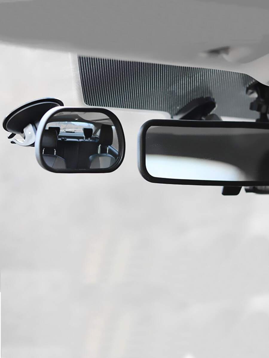 Espejo De Coche De Bebé Para Asiento Trasero - Negro - Ver 1