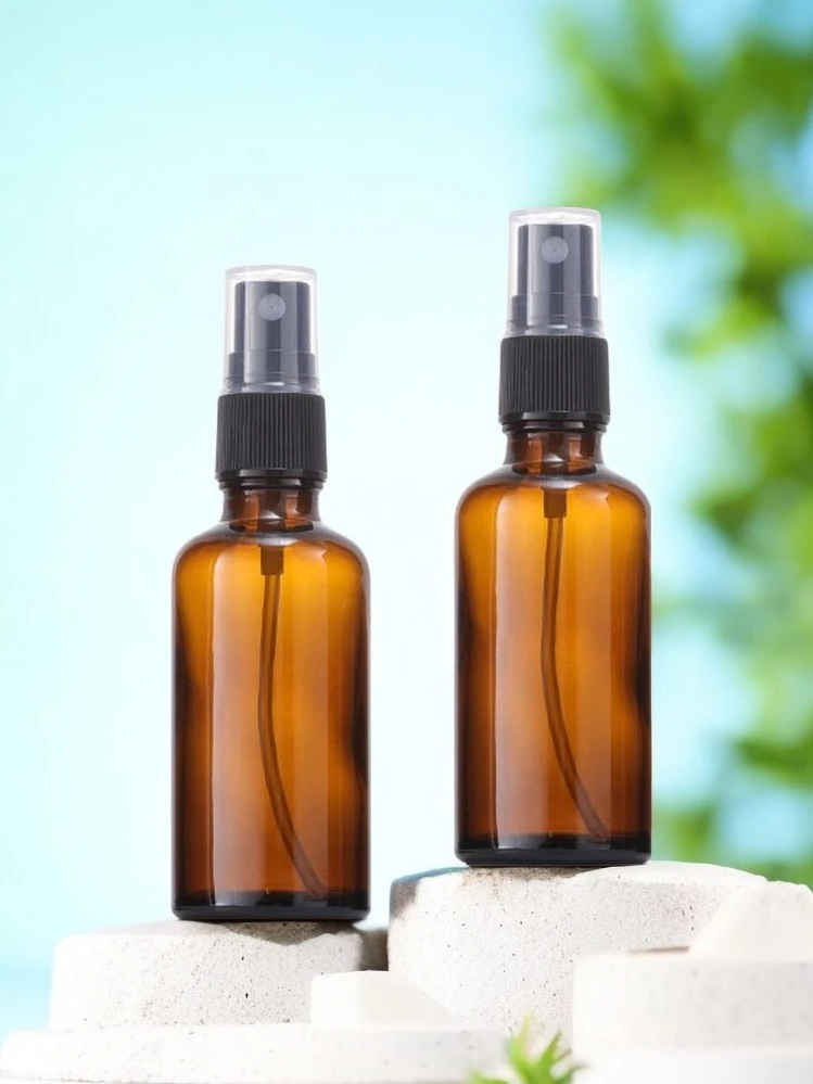 12 Flaconi In Vetro Da 1ml Con Roll-on Per Oli Essenziali | Mini Contenitori Ricaricabili Con Tappo Oro Per Aromaterapia E Campioni - 2
