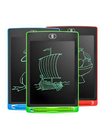Tableta Mágica LCD Para Niños Pizarra Multicolor Para dibujo. Altamente Resistente.
