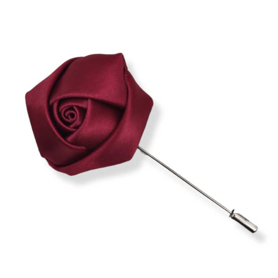 Men's Brooch - 紅木色 - 查看 1