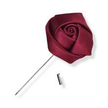 Men's Brooch - 紅木色 - 查看 3