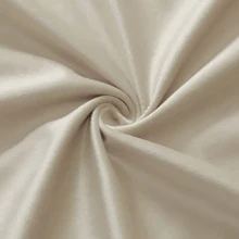 1pc Velvet Edged Pillow Cover Solid Square Cushion Case For Sofa Bedroom Car 18x18 Inch 45x45cm - Beige - View 6