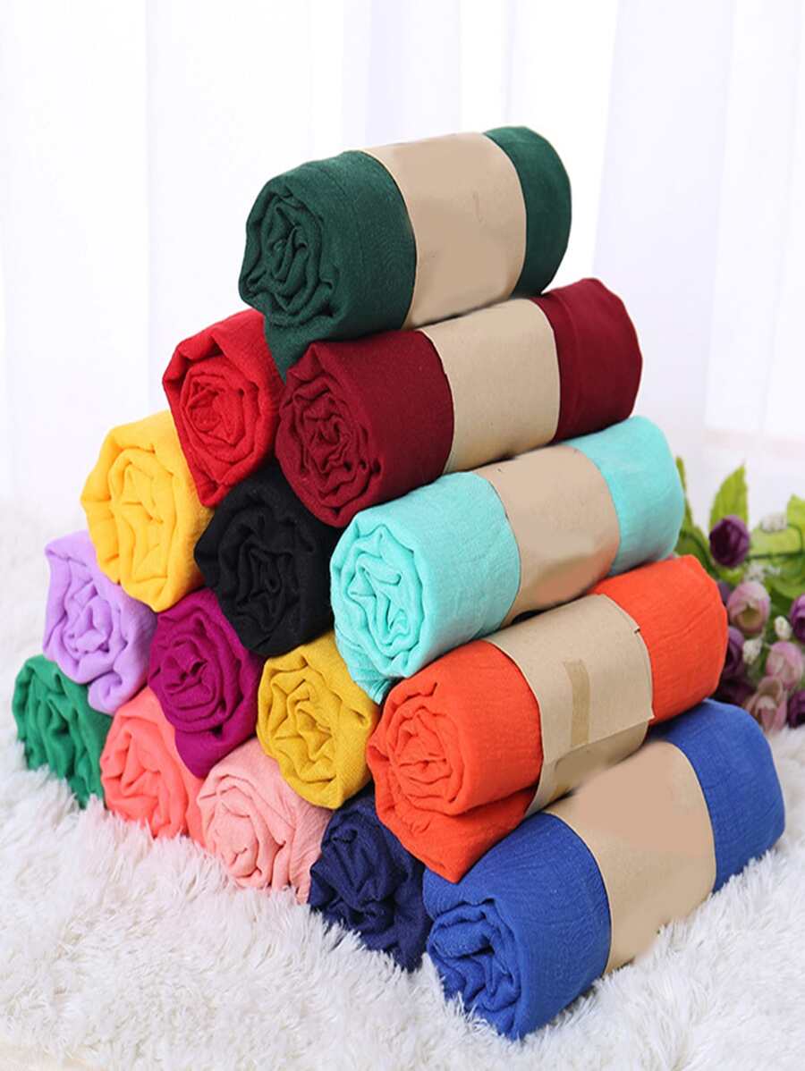 Khăn quàng cổ nữ - màu đen - Xem 1
