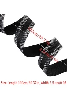 1m 褲邊膠帶熱敏粘合褲邊膠帶，自粘，無需縫紉