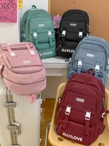 Women Functional Backpacks - 淺藍色 - 查看 3