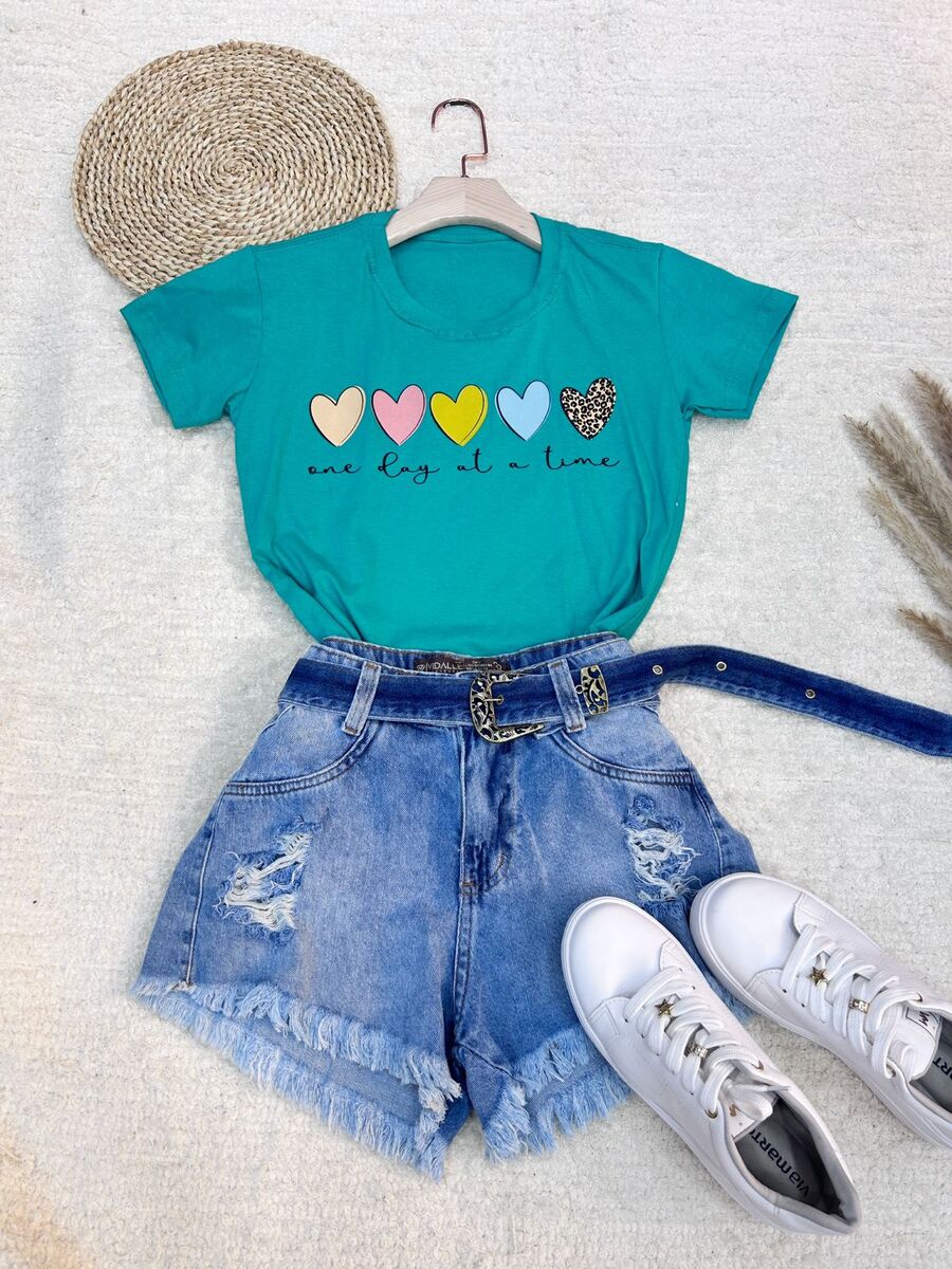 Women T-Shirts - màu xanh lá - Xem 1