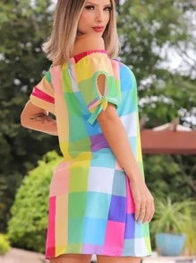 Women Dresses - Multicolor - View 2