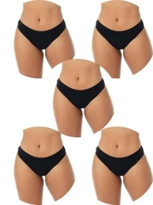 Women Thongs - màu đen - Xem 1