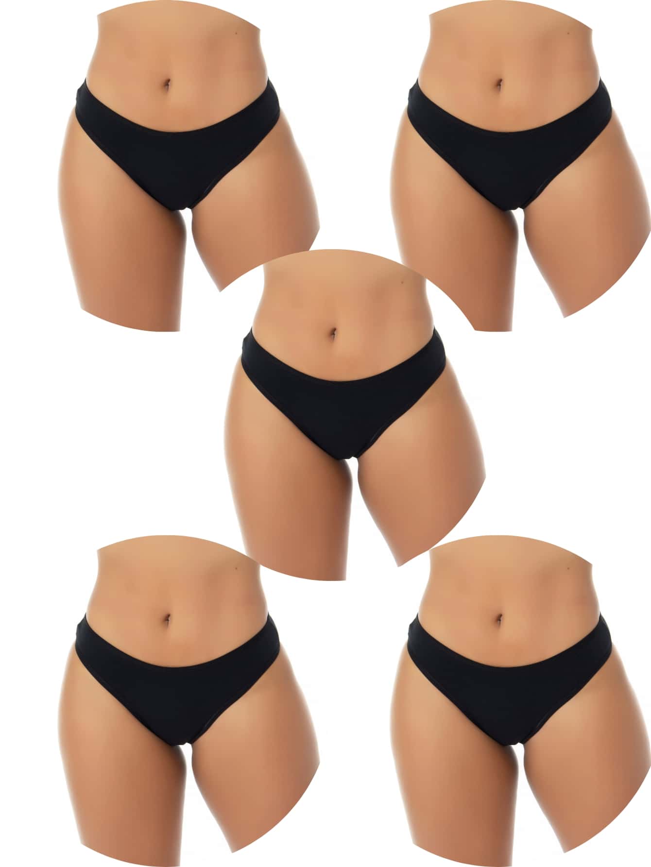 Women Thongs - màu đen - Xem 1