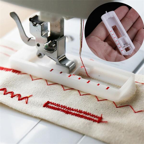 1 Stück Nähmaschine Nähfuß Knopflochnähfuß Schnappknopf Knopflochnähfuß