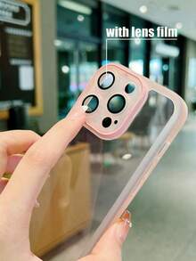 Clear Phone Case - Pink - View 4