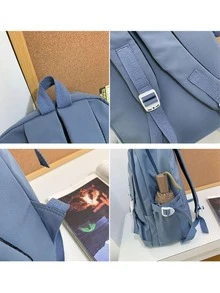 Women Functional Backpacks - 淺藍色 - 查看 9