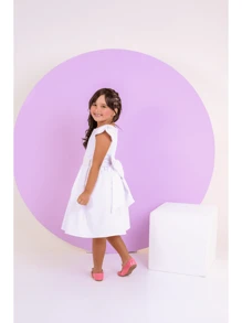 Vestido Menina Infantil Rodado Estilo Princesa Festa Casamento Formatura Batizado Juvenil Aniversario