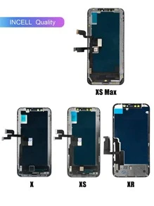 1 Miếng Màn hình LCD Cuộc họp Đối với iPhone X xs XR xs - màu đen - Xem 2
