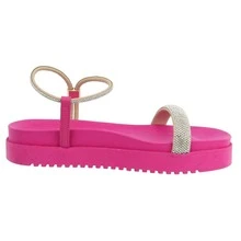 Women Flat Sandals - Màu Hồng Tươi - Xem 2
