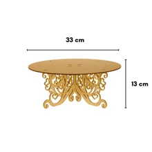 Divina Creacion Cupcakes Table Sweets Candy Bar Mdf Cake Base - Beige - View 3